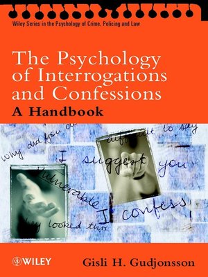 cover image of The Psychology of Interrogations and Confessions